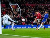 رونالدو يقود مانشستر يونايتد لخطف تعادل مثير من تشيلسي فى الدوري الإنجليزي