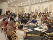 إفطار جماعى لـ450 من أعضاء "قادرون باختلاف" بكفر الشيخ