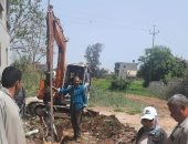 رفع كفاءة البنية التحتية بقرية كفر الحاج شربيني وتسوية الشوارع ضمن "حياة كريمة"