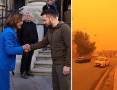 العالم هذا المساء.. عاصفة ترابية تجتاح محافظات عراقية.. نانسى بيلوسى: أمريكا تقف مع أوكرانيا حتى تحقيق النصر.. الكويت ترصد حالات ابتزاز إلكترونى لمسئولين على مواقع التواصل.. وكيم كارداشيان فى عشاء البيت الأبيض