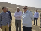 محافظ أسيوط يتفقد توسعات محطة معالجة صرف صحى المشايعة بتكلفة 254 مليون جنيه