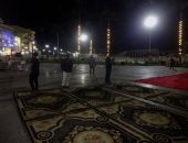 "ساحة أبو الحجاج" بالأقصر تتجهز لصلاة عيد الفطر المبارك.. صور