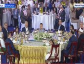 الرئيس السيسى يشاهد فقرة فنية عن الاحتفال بعيد الفطر وتكريم أبناء الشهداء 