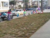 فسحة رأس البر ليها طعم تانى.. شوف الناس عاملة إيه فى عيد الفطر هناك.. فيديو