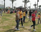 حدائق بورسعيد كاملة العدد فى أول أيام عيد الفطر المبارك.. لايف وصور