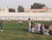 الاحتفالات بالعيد تتواصل فى شمال سيناء بدواوين العائلات والحدائق ومراكز الشباب