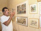 الفنان محمد عبلة: أنا نحات ورسام ومارست الجرافيك والطباعة ودرست علم النفس