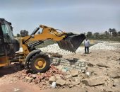 إزالة فورية لـ8 تعديات على أراضى أملاك الدولة في أسوان بمساحة 8348 مترا