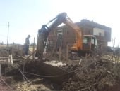 إزالة تعديات على 11 قيراطا في قرى مركز المحلة