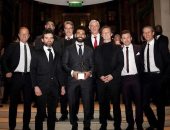 صورة جديدة من كواليس تتويج محمد صلاح بجائزة لاعب العام