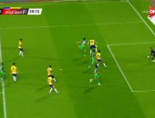 إسلام المزين يتقدم للمصرى بالهدف الأول فى شباك الإسماعيلى.. فيديو