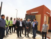 محافظ المنيا يتفقد أعمال تنفيذ مشروعات مبادرة "حياة كريمة" بقرى مركز ملوى