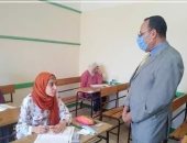 محافظ شمال سيناء يتابع امتحانات نهاية العام الدراسى