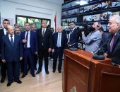الرئيس اللبنانى يتفقد سير عملية انتخابات المنتشرين بالخارج من مبنى الخارجية..صور