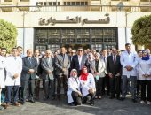 وزير التعليم العالى والبحث العلمى يتفقد 5 مستشفيات بمحافظة الدقهلية