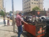 محافظ أسوان يتابع جهود إزالة التعديات والإشغالات بالرديسة وإدفو.. صور