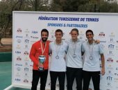 3 فضيات وبرونزية لمنتخب التنس فى بطولة شمال أفريقيا