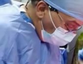 إنقاذ ذراع عامل من البتر فى مستشفى بنى سويف التخصصى 