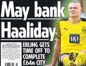 هالاند للسيتى.. صحف إنجلترا تتحدث عن حسم مان سيتى لصفقة موهبة دورتموند