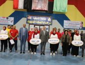 رئيس جامعة المنوفية يفتتح بطولة كأس مصر لكرة الهدف وألعاب القوى لذوى الهمم