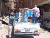 حملة مكبرة لرفع الإشغالات ببولاق الدكرور ومصادرة 380 حالة إشغال بالعجوزة