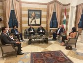 رئيس بعثة الجامعة العربية لمتابعة الانتخابات النيابية فى لبنان يلتقى وزير الداخلية