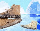 العلامة التجارية Balenciaga تطرح حذاء مليئا بالثقوب ومتسخا.. ممكن تشتريه؟