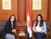 رانيا المشاط تلتقى الممثل الخاص للأمين العام للأمم المتحدة للحد من مخاطر الكوارث
