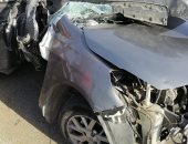قائدة سيارة حادث طريق مطار بورسعيد: "عجلة القيادة اختلت وكان غصب عنى"