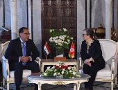 رئيسة وزراء تونس تشكر الرئيس السيسى على موقفه الراسخ فى دعم تونس وقيادتها