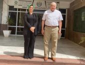 رشا فايز نائبة التنسيقية تزور جامعة مدينة السادات.. وتؤكد: العملاق القادم فى التعليم