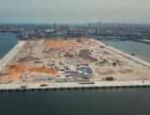 شاهد أعمال تنفيذ مشروع محطة تحيا مصر متعددة الأغراض بميناء الإسكندرية