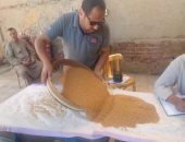 وكيل تموين الأقصر يعلن توريد 8874 طن قمح للشون والصوامع حتى الآن