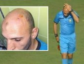 إصابة حكم راية بالدوري المغربي في رأسه نتيجة اعتداء جماهير الرجاء عليه