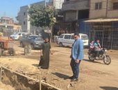 الانتهاء من صب القواعد بموقف العراقية ضمن "حياة كريمة" فى المنوفية