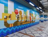 شاهد محطة مترو ماسبيرو قبل افتتاحها.. صور