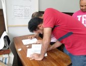 العمال يشاركون بانتخابات المرحلة الأولى للتنظيمات النقابية فى الجامعة العمالية.. لايف