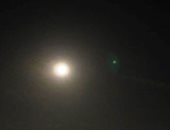 صور القمر من مرصد حلوان قبل خسوفه جزئيا فى مصر