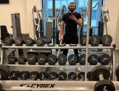 كريم بنزيما يواصل الاستعداد لنهائي أبطال أوروبا من داخل الجيم.. صورة