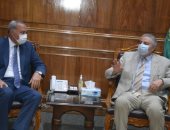 محافظ القليوبية يستقبل مدير صندوق مكتبات مصر العامة لإنشاء أفرع جديدة بالمحافظة