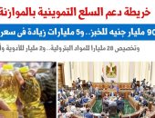 خريطة دعم سلع التموين بالموازنة الجديدة.. 90 مليار جنيه للخبز.. نقلا عن برلمانى 