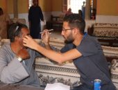 الكشف على 755 حالة فى قافلة جنوب الوادى الطبية بقرية الدومة بقنا