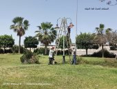 جهاز مدينة النوبارية الجديدة يبدأ تنفيذ مخطط تطوير وتأهيل محاور الطرق بالمدينة 