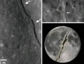 رئيس البحوث الفلكية يكشف حقيقة الصور المتداولة عن انشقاق القمر