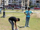 تلاميذ الابتدائية يحتفلون بنهاية العام الدراسى بحدائق بورسعيد.. لايف وصور