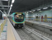 شاهد قطارات المترو بالمحطات الجديدة لمترو الخط الثالث.. صور