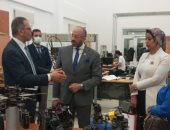  وفد "تعليم النواب" يتفقد الجامعة المصرية اليابانية للعلوم والتكنولوجيا 