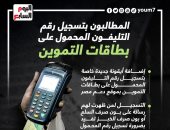 تسجيل رقم الموبايل على موقع دعم مصر الآن لتحديث بطاقات التموين.. انفوجراف