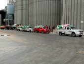 توريد 33 ألف طن قمح للصوامع والشون بمحافظة الإسماعيلية.. صور