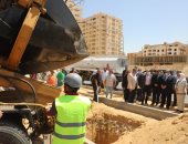 محافظ القاهرة يتفقد تطوير وتوسعة شارع زهراء المعادى